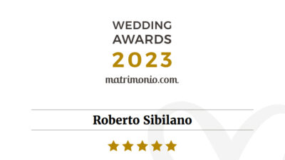 Roberto Sibilano vince il Wedding Award 2023 di<br>Matrimonio.com e si conferma come una delle migliori<br>imprese di servizi per matrimoni in Italia